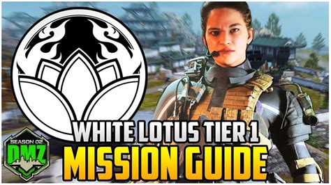 White Lotus Faction Tier Mission Guide For Season Warzone Dmz