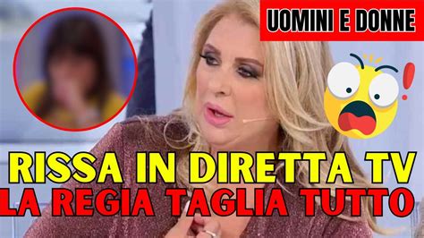 Uomini E Donne Oggi Tina Cipollari Sotterra Una Dama Hai Rotto Il C