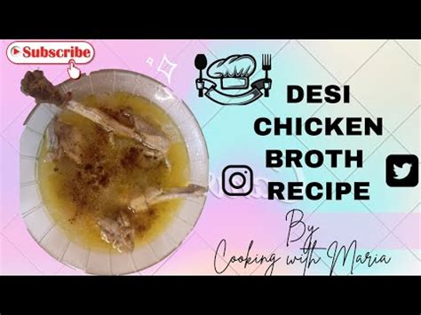 Desi Chicken Yakhni Recipe Winter Recipe By Dish Of Delight