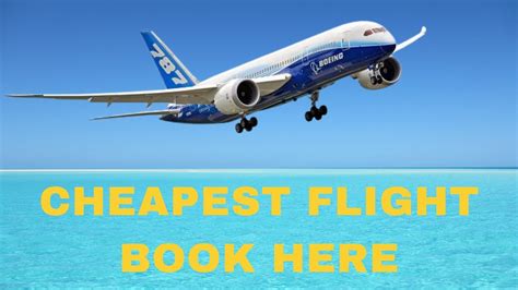 How To Book Cheapest Flight Ticket Youtube