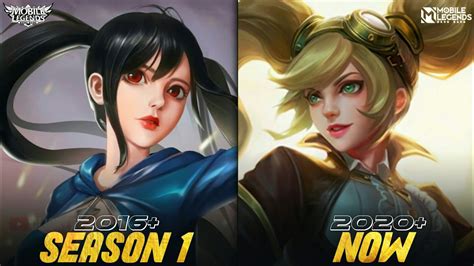 Mobile Legends 2016 Season 1 Vs Sekarang 2020 Dulu Heronya 18 Loh