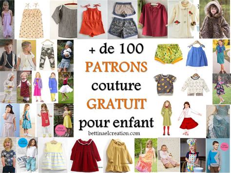 De Patron Couture Gratuit Pour Enfant Bettinael Passion Couture