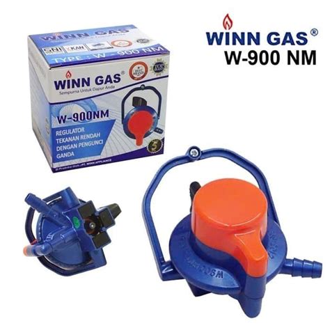 Jual Winn Gas W 900 M Win Gas Regulator Gas LPG Meter Double