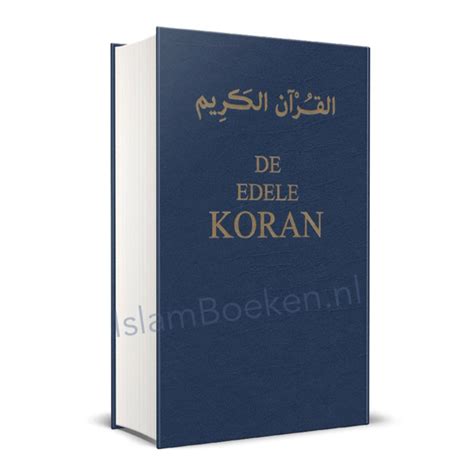 De Edele Koran Islamboeken Nl