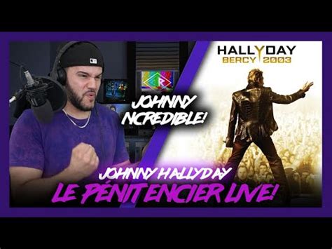 First Time Reaction Johnny Hallyday Le Pénitencier LIVE THE ENERGY