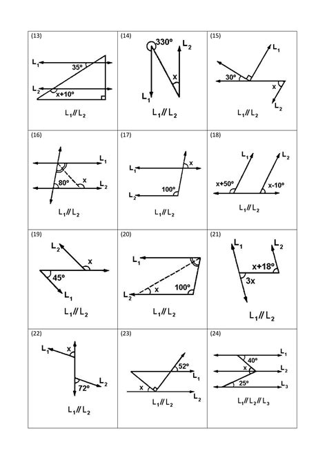 Ngulos Formados Por Rectas Paralelas Y Una Secante Pdf