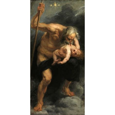 Saturno Devorando Seu Filho De Peter Paul Rubens X Cm