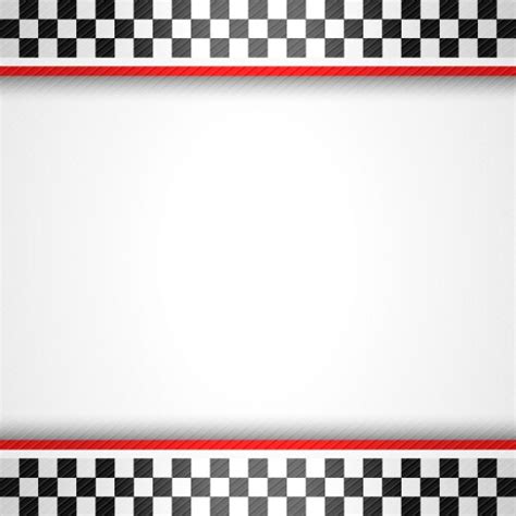 Racing Flag Car Race Sport Auto Rally Grunge Vector Image