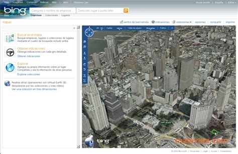 Télécharger Bing Maps 3D : voyager à distance sur tout le globe