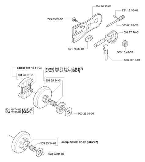 Parts For A Husqvarna 55 Rancher Chainsaw