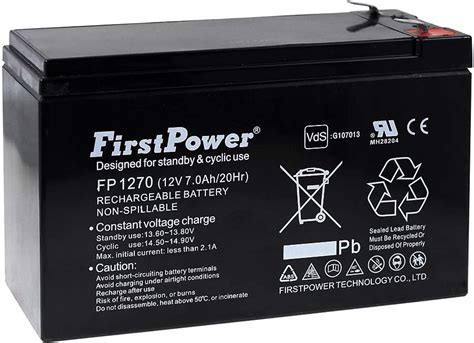 Akku für AGM Blei 12V 7Ah 20HR Batterie Glasfaservlies Bleiakku Bleigel