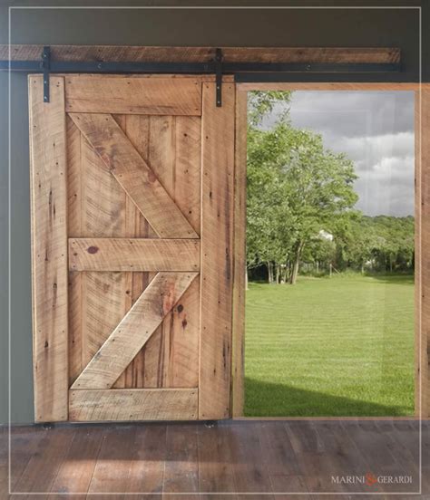 Porta Granaio Scorrevole In Legno Per Emozionarti Sliding Barn Doors