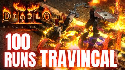 100 Travincal Runs Drop Highlights Diablo 2 Resurrected Ladder Youtube