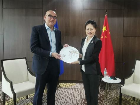 Ambassador Hou Yanqi On Twitter Honored To Pay Courtesy Calls On H E