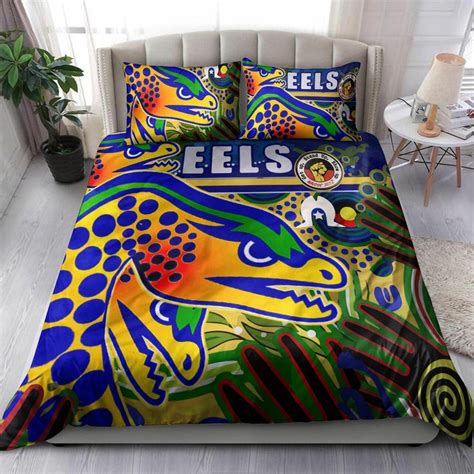 Aio Pride Piece Duvet Cover Set Eels Rugby Australia Naidoc Week Cus