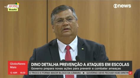 Dino anuncia medidas para segurança para as escolas e diz que