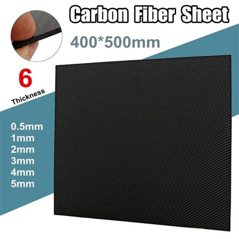 K Reinforced Composite Flat Forged Carbon Fiber Plate Mm