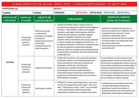 PlanosFundamental2 Atividades E Pedagogia