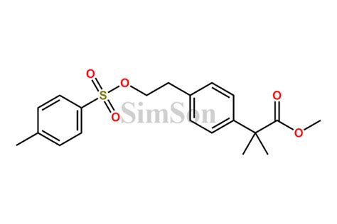 Methyl Alpha Alpha Dimethyl 4 2 4 Methylphenyl Sulfonyl Oxy Ethyl