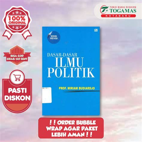 Jual Dasar Dasar Ilmu Politik Ed Revisi Prof Miriam Budiardjo