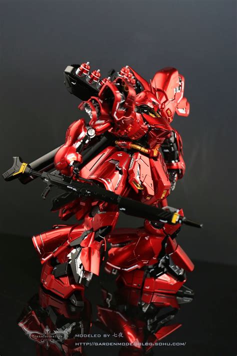 Gundam Guy Mg Sazabi Ver Ka Metallic Color Painted Build