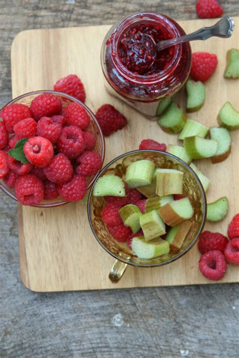 Raspberry Rhubarb Jam Canning Recipe – Raspberry