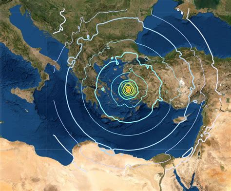 Tbw A Very Powerful Magnitude 7 0 Rocks Greece And Turkey A Series