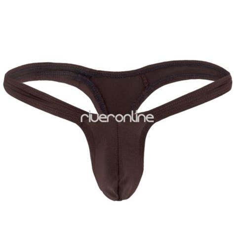 Männer G String Unterhosen Herren Strings Tanga Ausbuchtung Pouch