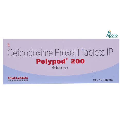 Polypod 200 Mg Tablet Uses Side Effects Price Apollo Pharmacy