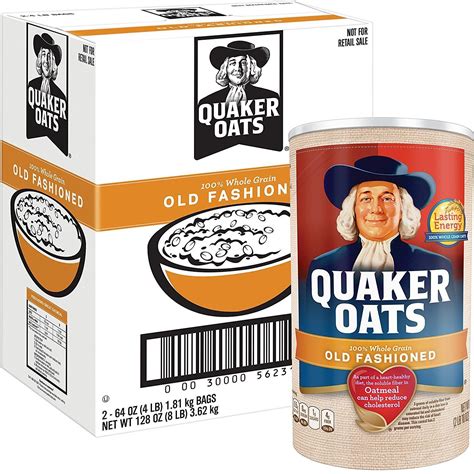 128oz Quaker Oats Old Fashioned Oatmeal 599 W Sands Free Shipping