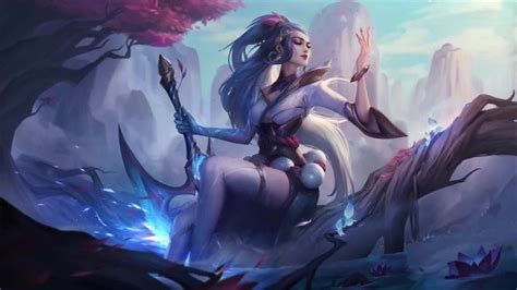 Lunar Goddess Diana Splash Art