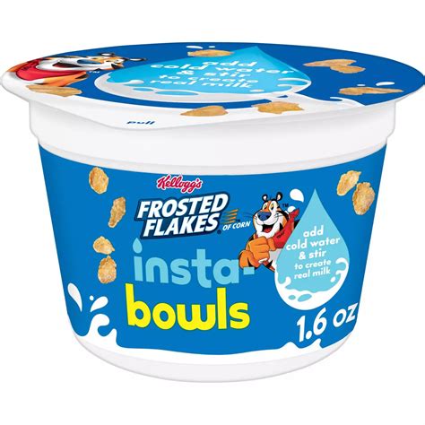 Kellogg's Frosted Flakes Insta-Bowl Cereal Cup - Shop Cereal at H-E-B