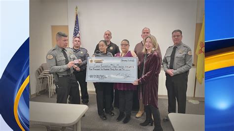 Santa Fe County Sheriff S Office Donates Over To Cancer