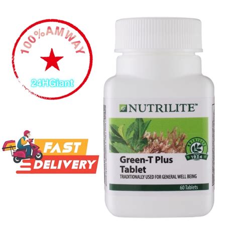 Amway Nutrilite Green T Plus Tablet Tab Shopee Malaysia