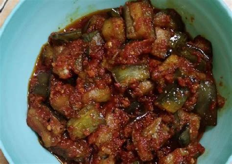 Resep Terong ungu balado oleh Atikah Azzahra - Cookpad