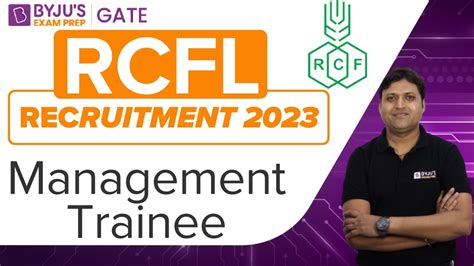 RCFL Recruitment 2023 Management Trainee Complete Information