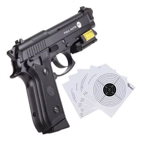 Crosman Full Y Semi Auto P1 Co2 Bbs 4 5mm Laser Xchws C Envío gratis