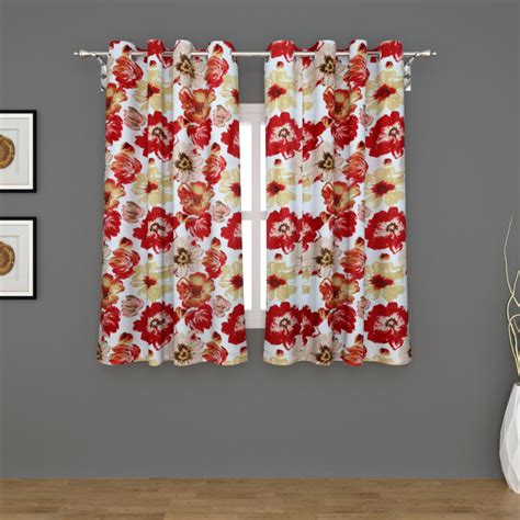 Buy Lavish Cagliari Printed Window Curtain 135 X 160 Cm From Home