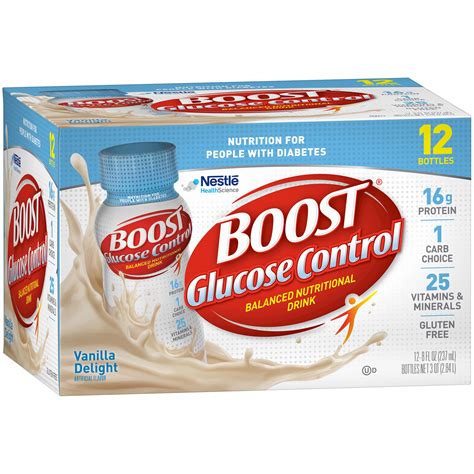 BOOST Glucose Control Nutritional Drink Vanilla Delight 12 pk - Shop ...