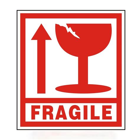 500 Pieces Fragile Sticker 105cm95cm Shopee Singapore