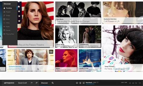 Myspace Présente Sa Nouvelle Interface Réseaux Sociaux Influences