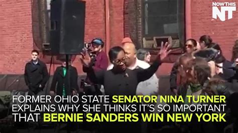 Nina Turner Explains Why She Thinks Its Important Bernie Sanders Win