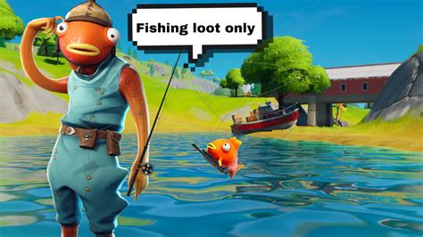 Fishing Loot Only Challenge In Fortnite Youtube