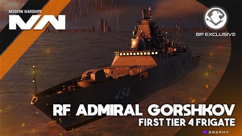 Rf Admiral Gorshkov Gameplay Modern Warships Youtube