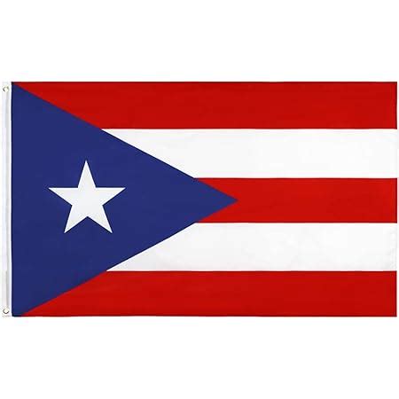 Amazon Puerto Rico Flag 3x5 Foot Puerto Rican National Flags With