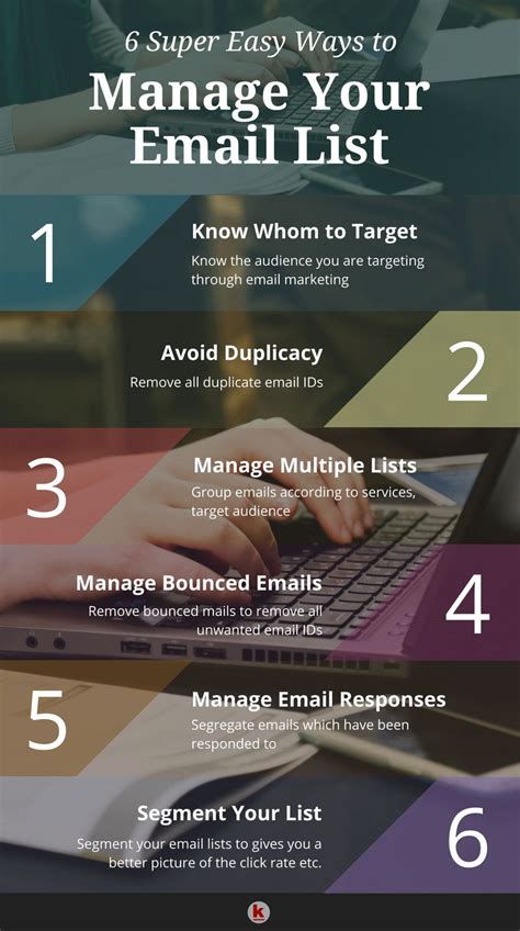 Effective Ways To Manage Email Lists For Email Marketing