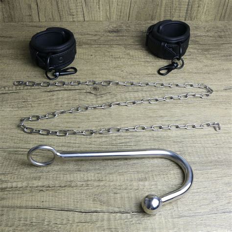 Wrist Cuff To Anal HookBDSM Shibari HookStainless Steel Anal Etsy
