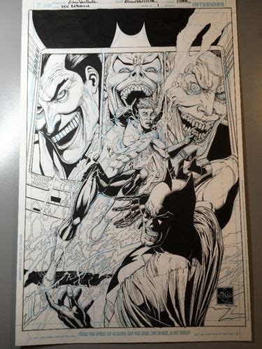 Comicsvalue Ethan Van Sciver Dcu Rebirth Original Cover Art