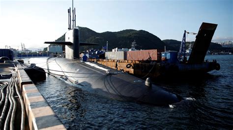 Un Submarino Nuclear Estadounidense Llega A Corea Del Sur En Medio De