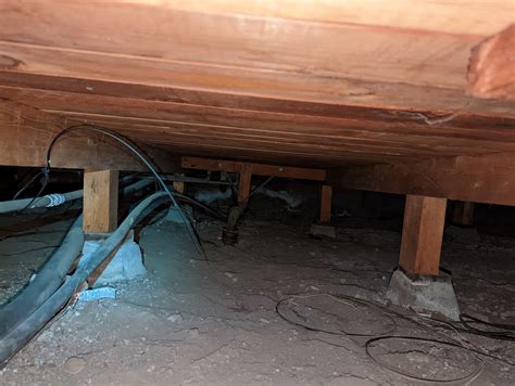 Insulation How Can I Insulate A Crawl Space With Very Large Joist Spacing Home Improvement